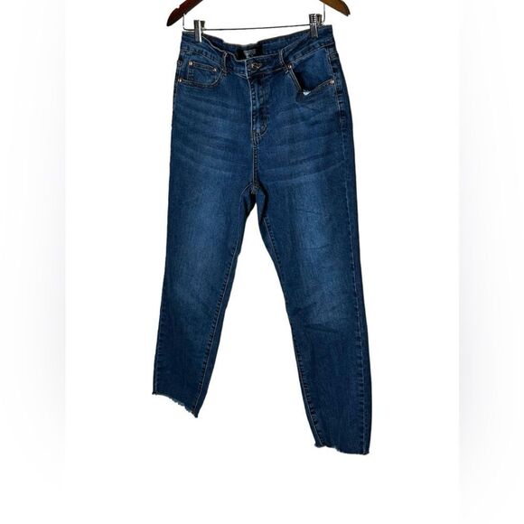 Monkey Ride Jeans original vintage raw hem ankle jeans size 11 - Picture 2 of 9